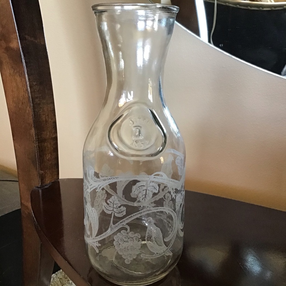 Vintage 1988 Norman Kosarin Paul Masson Glass Wine Decanter